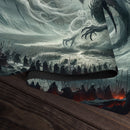 Undead Dragon Battle Playmat