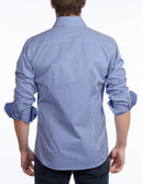 Contrast Collar Button-Up Shirt - Contemporary Fit - Contrast trimming - final sale