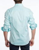 Contrast Collar Button-Up Shirt // Contemporary Fit - contrast trimming- final sale