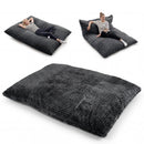 Convertible Bean Bag Floor Sofa with Washable Corduroy Cover