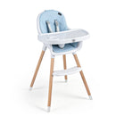 Convertible High Chair with 5-Point Harness - Beige