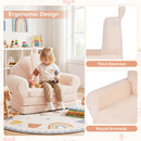 Convertible Kids Sofa 2-in-1 Fold out Toddler Couch Chair