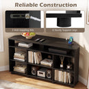 Corner TV Stand for TVs up to 55 Inch with Storage