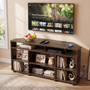 Corner TV Stand for TVs up to 55 Inch with Storage