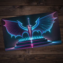 Astral Sword Of The Fallen Paladin Playmat