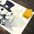 Grim Snowman Playmat