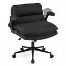 Criss Cross Chair on Wheels with Flip-up Arms Adjustable Height