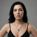 Crossed Swords ⚔️🖤⚔️ Necklace in Silver