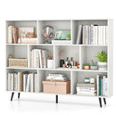 7/8/10-Cube Bookcase with 5 Tapered Metal Legs
