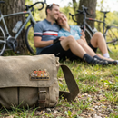 Cycling Love Enamel Pin in Gold