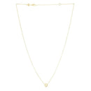 14k Yellow Gold Star of David Necklace