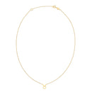 14K Yellow Gold Taurus Necklace