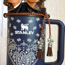 Lariat Luxe - Leather Tumbler Collar *Limited Edition*