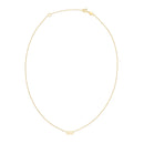 14K Yellow Gold Aquarius Necklace