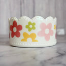 Spring Daisy Scallop Tumbler Boot