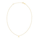 14K Yellow Gold Gemini Necklace