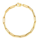 10K Yellow Gold Lite Paperclip Bracelet (4.20 mm)