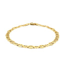 5.5mm 10k Yellow Gold Mariner Link Bracelet