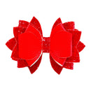 Merry & Bright Red Glitter Tumbler Bow