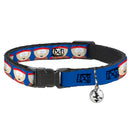 Breakaway Cat Collar with Bell - South Park Stan Expressions Blue
