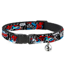Cat Collar Breakaway - Spider-Man in Action2 w AMAZING SPIDER-MAN
