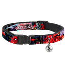 ULTIMATE SPIDER-MAN Cat Collar Breakaway - THE ULTIMATE SPIDER-MAN Swinging City Poses