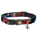 MARVEL AVENGERS Cat Collar Breakaway - THOR Poses Hammer