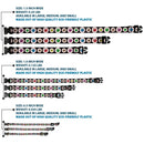 Plastic Clip Collar - Eyeballs Black/Multi Color
