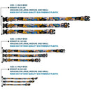 Plastic Clip Collar - Cali License Plates Stacked