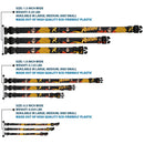 Plastic Clip Collar - ROBIN Red/Black Poses Gray