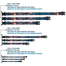 Plastic Clip Collar - CAPTAIN AMERICA w/Avengers Logo Cityscape