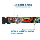 Plastic Clip Collar - Classic DOCTOR STRANGE Comic Book Title/4-Poses