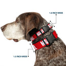Plastic Clip Collar - MARVEL Red Brick Logo Red/White