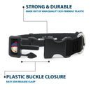 Plastic Clip Collar - South Park Boys Face Repeat Black