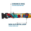 Plastic Clip Collar - Spider-Man Comic Strip