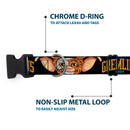Plastic Clip Collar - GREMLINS 1984 Gizmo Face Close-Up Black