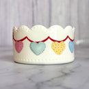 Heart Bunting Scallop Tumbler Boot