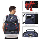 Superman DC Comics Lightning Pattern Backpack