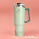 Desert Sage Waffle Tumbler Boot -Fall fits 20-40oz