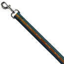 Dog Leash - AQUAMAN Scales Stripe Blues/Golds