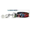 Dog Leash - Marvel Avengers 4-Superhero Poses CLOSE-UP