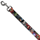 Dog Leash - 7-Vivid Avengers Action Poses