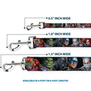Dog Leash - 7-Vivid Avengers Action Poses