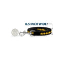 Dog Leash - Bat Signal-3 Black/Yellow/Black