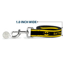 Dog Leash - BATMAN/Logo Stripe Yellow/Black