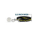 Dog Leash - BATMAN/Bat Signal Triple Stripe Black/White/Yellow