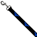 Dog Leash - Nightwing Logo Black/Blue
