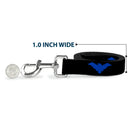 Dog Leash - Nightwing Logo Black/Blue