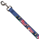 Dog Leash - THE APOTHECARY DIARIES Jinshi and Maomao Pose and Title Logo Purple
