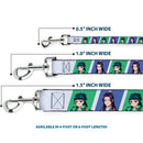 Dog Leash - The Apothecary Diaries Jinshi and Maomao Pose Blocks White/Blue/Green